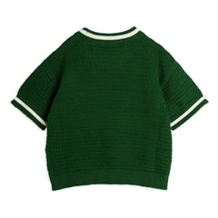 Mini Rodini - Camiseta de manga corta de algodón orgánico con lagartos | Verde