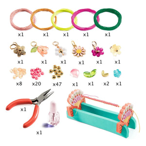Djeco - Kit de bricolaje - Pulseras de macramé
