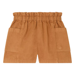Bonpoint - Pantalones cortos de algodón orgánico Nougat | Camel