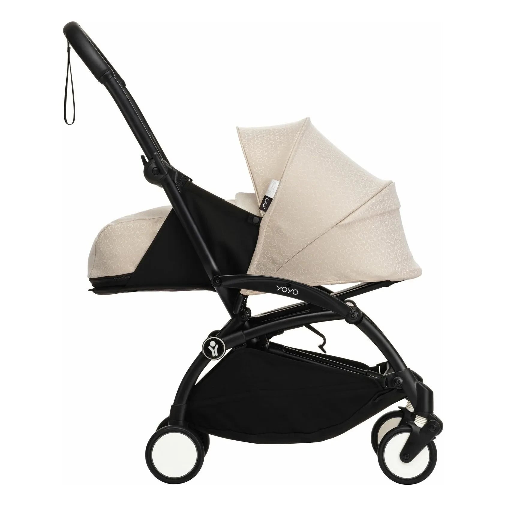 Stokke® - Cochecito completo YOYO³ Bonpoint 0+ y 6+ chasis negro | Beige