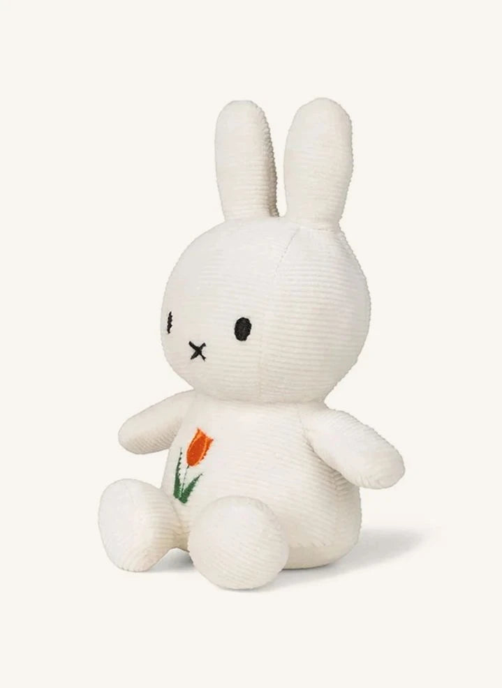 Bon Ton Toys - MIFFY - Juguete de Peluche Miffy Tulipán | Blanco