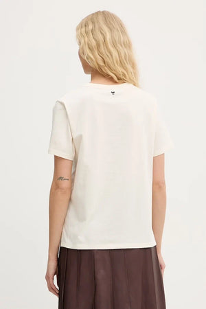 Camiseta de algodón Weekend Max Mara PANTERA