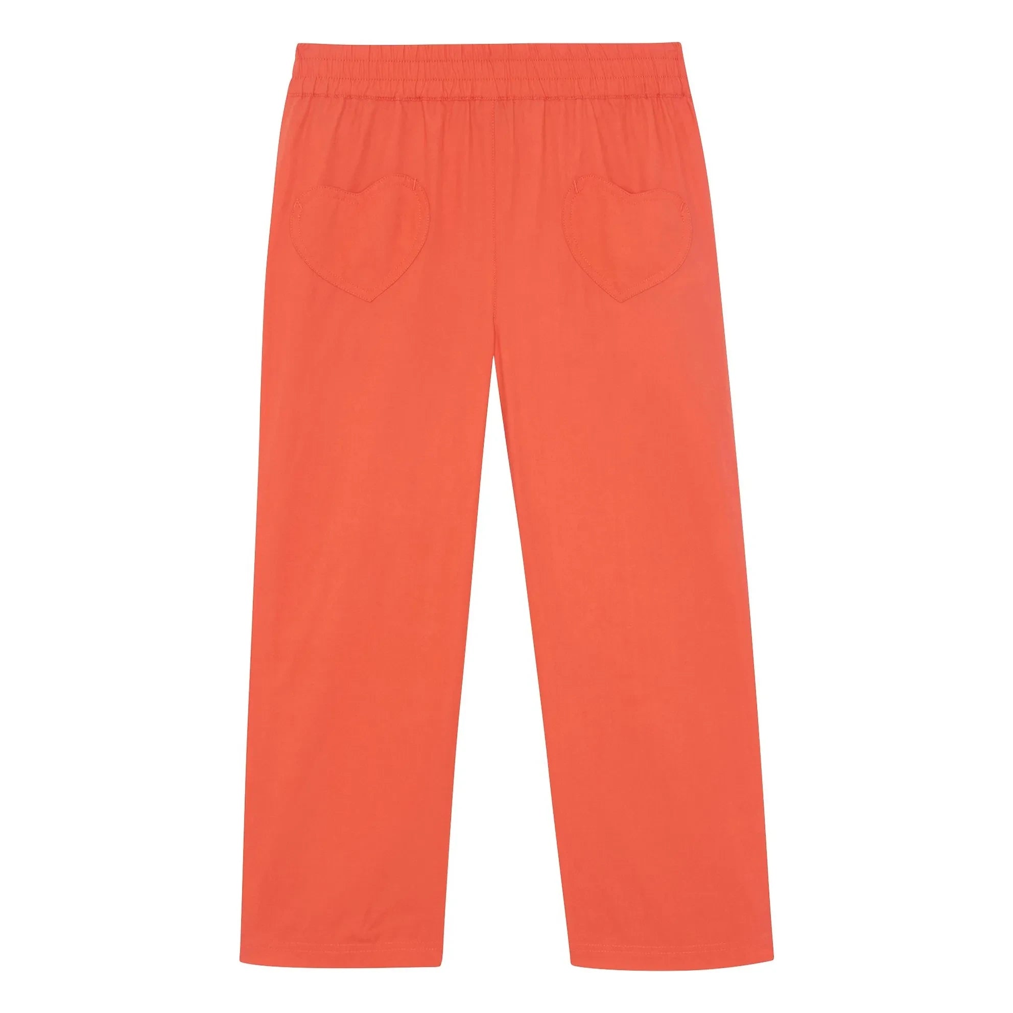 Bonton - Pantalones Nola con bolsillos de corazón | Coral