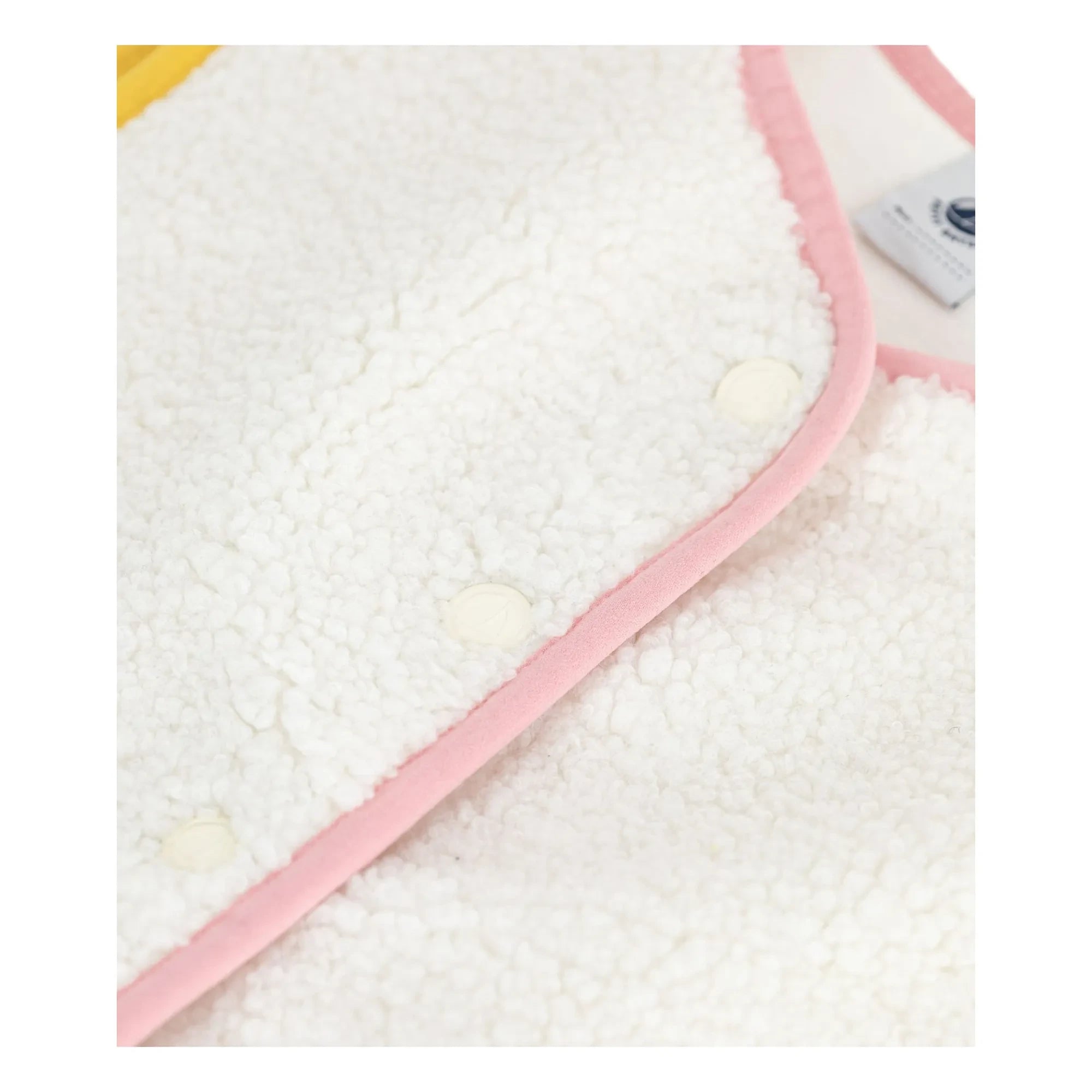 Petit Bateau - Chaleco Sherpa Sin Mangas | Crudo