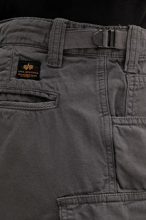 Pantalones cortos cargo Alpha Industries para hombre de lona de algodón