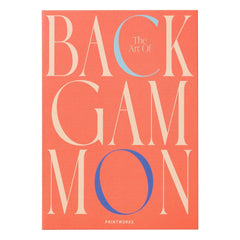 PrintWorks - Juego de backgammon | Rojo