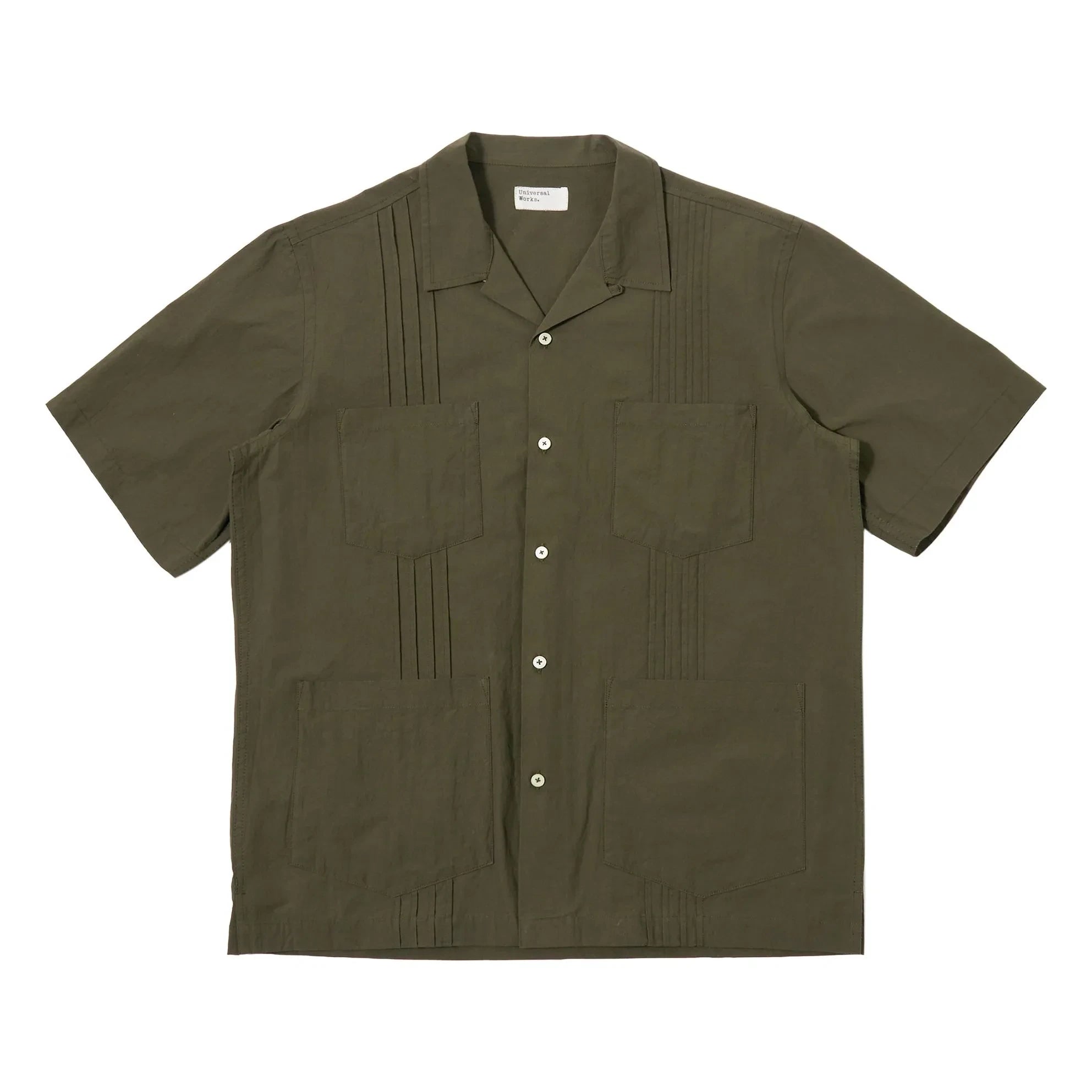 Universal Works - Camisa Dwight de Algodón | Caqui
