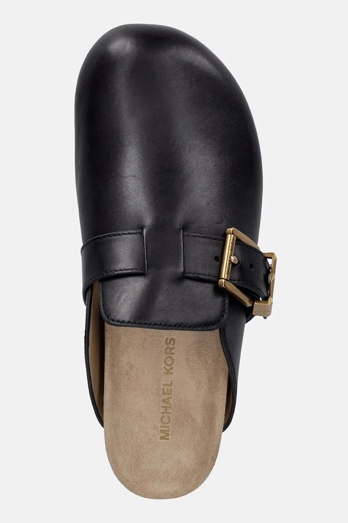 Pantuflas de piel Greer Mule de mujer MICHAEL Michael Kors
