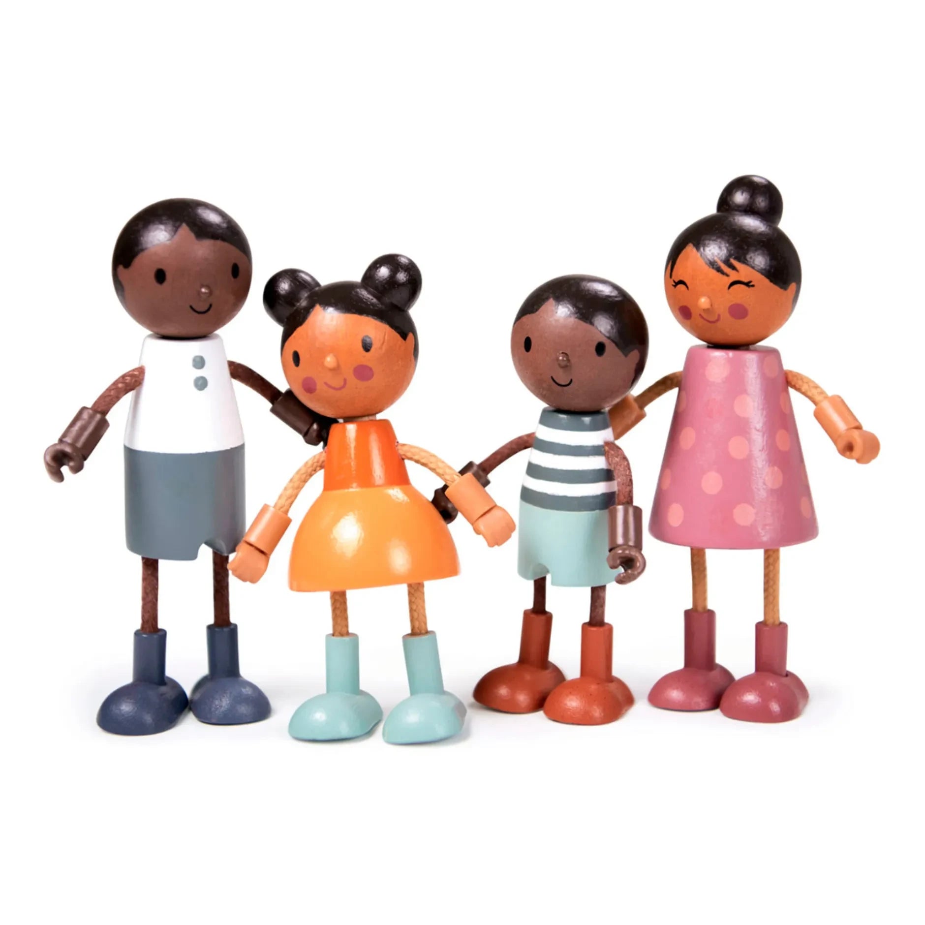 Tender Leaf Toys - Familia de colibríes bebé