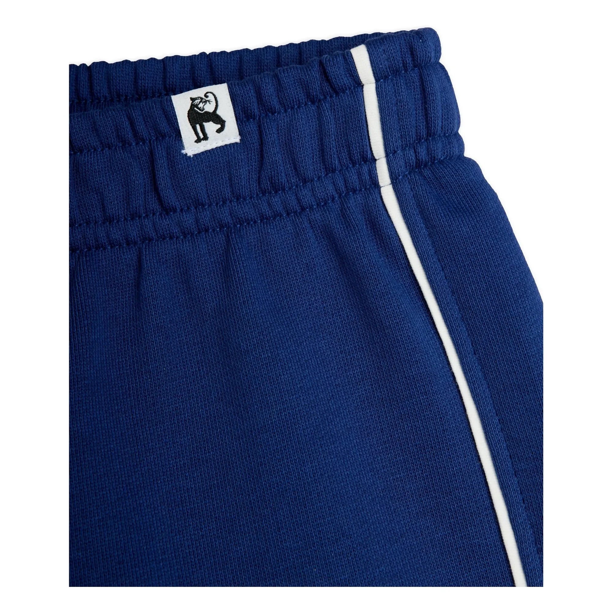 Mini Rodini - Pantalón corto de algodón orgánico | Azul oscuro
