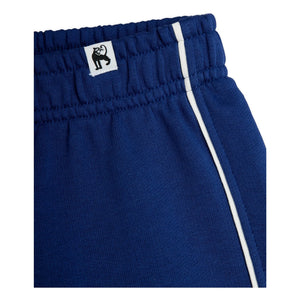 Mini Rodini - Pantalón corto de algodón orgánico | Azul oscuro
