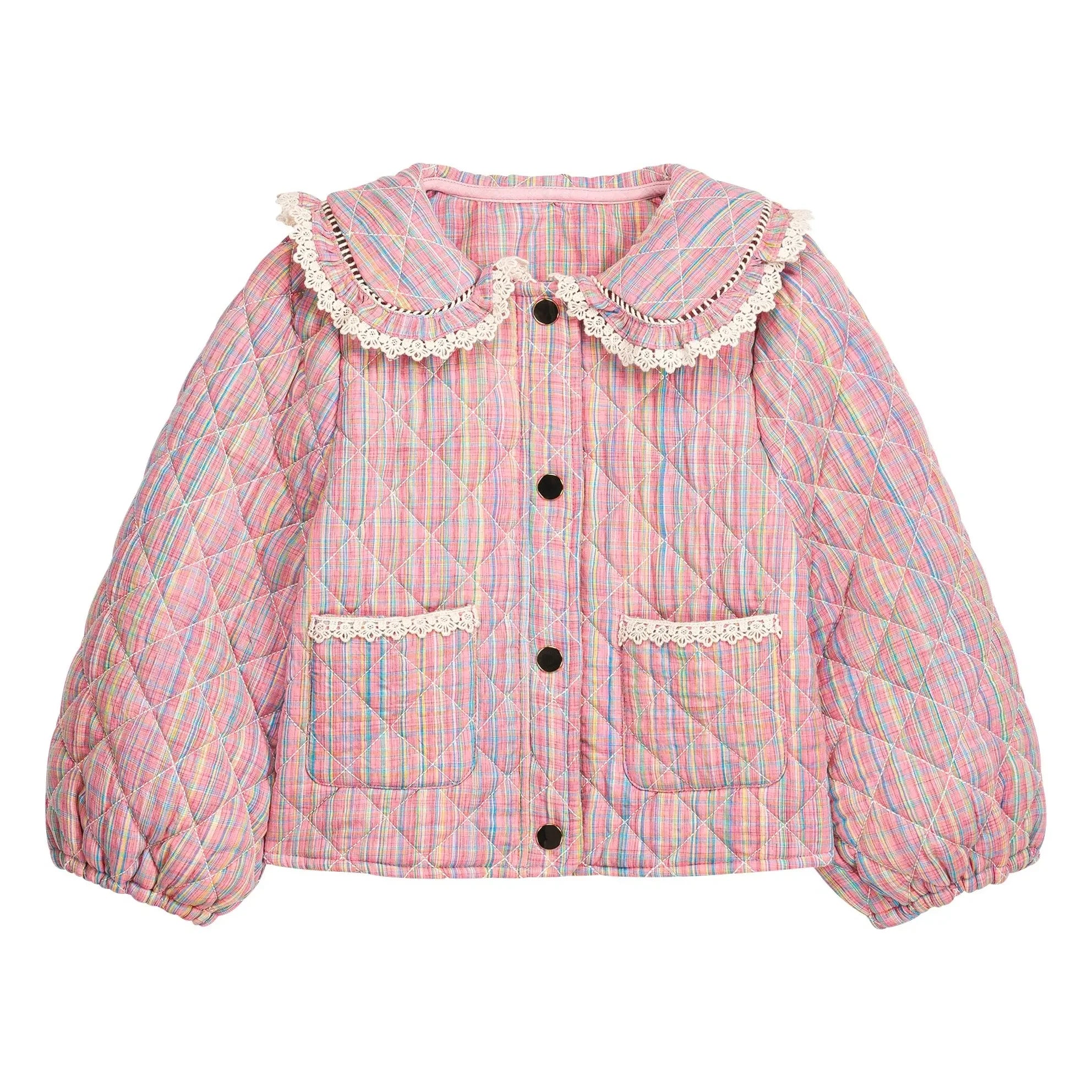 Louise Misha - Chaqueta acolchada Joulia Kareli | Rosa