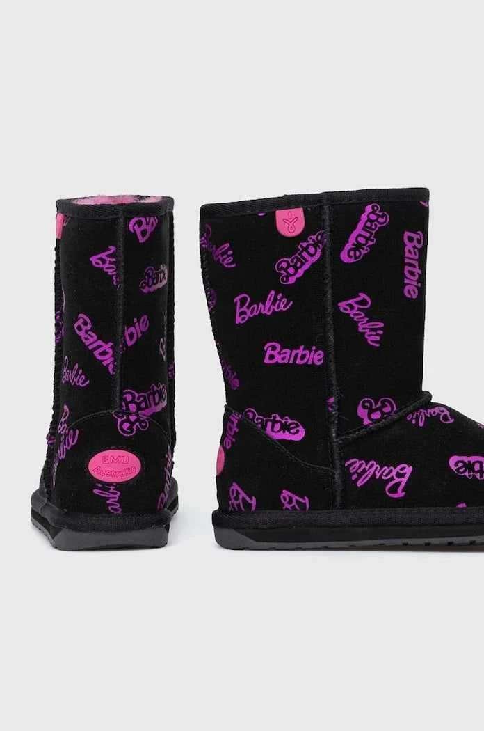 Botines de ante para niños Emu Australia Barbie? Wallaby Print Lo