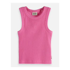 Scotch & Soda - Camiseta acanalada | Rosa