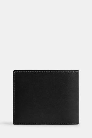 Cartera de cuero para hombre Coach