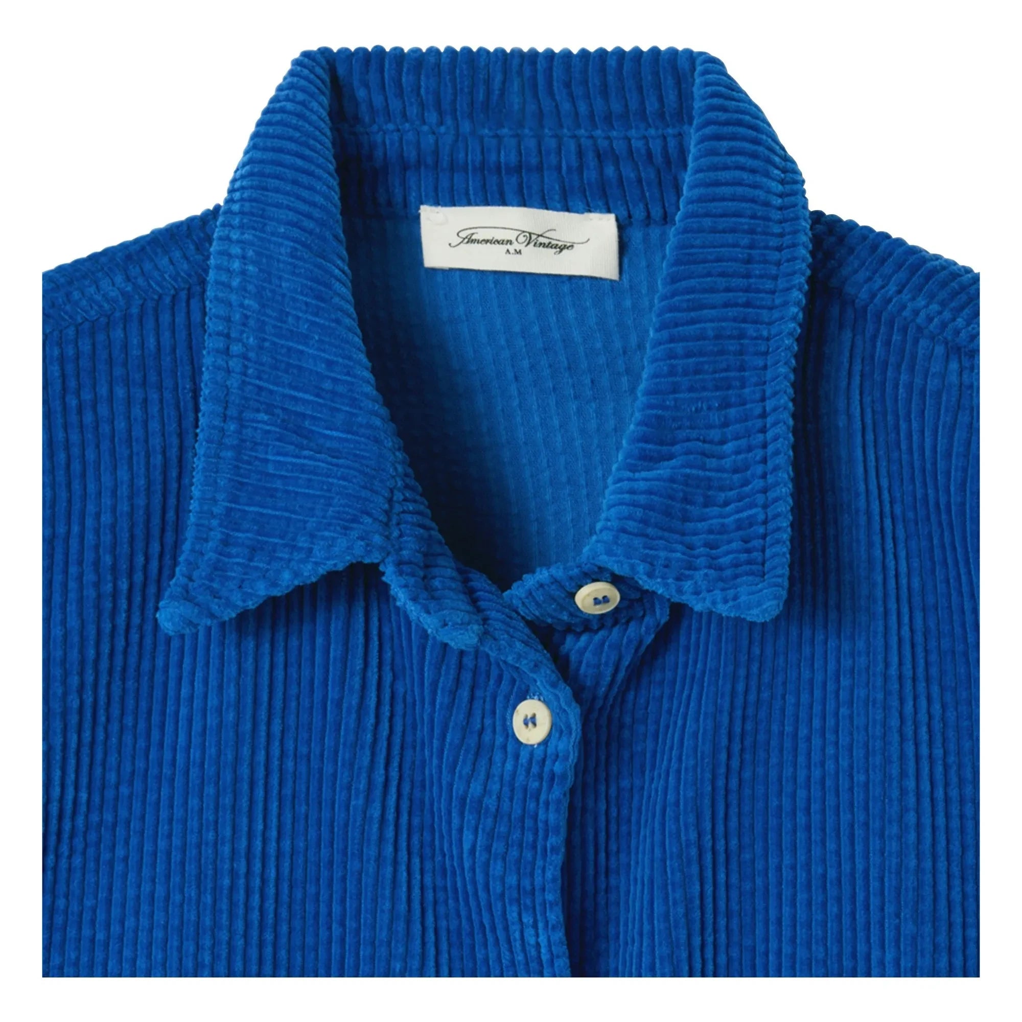 American Vintage - Camisa de algodón Padow | Azul