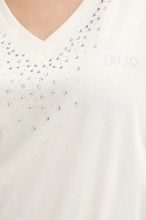Camiseta de algodón para mujer Liu Jo