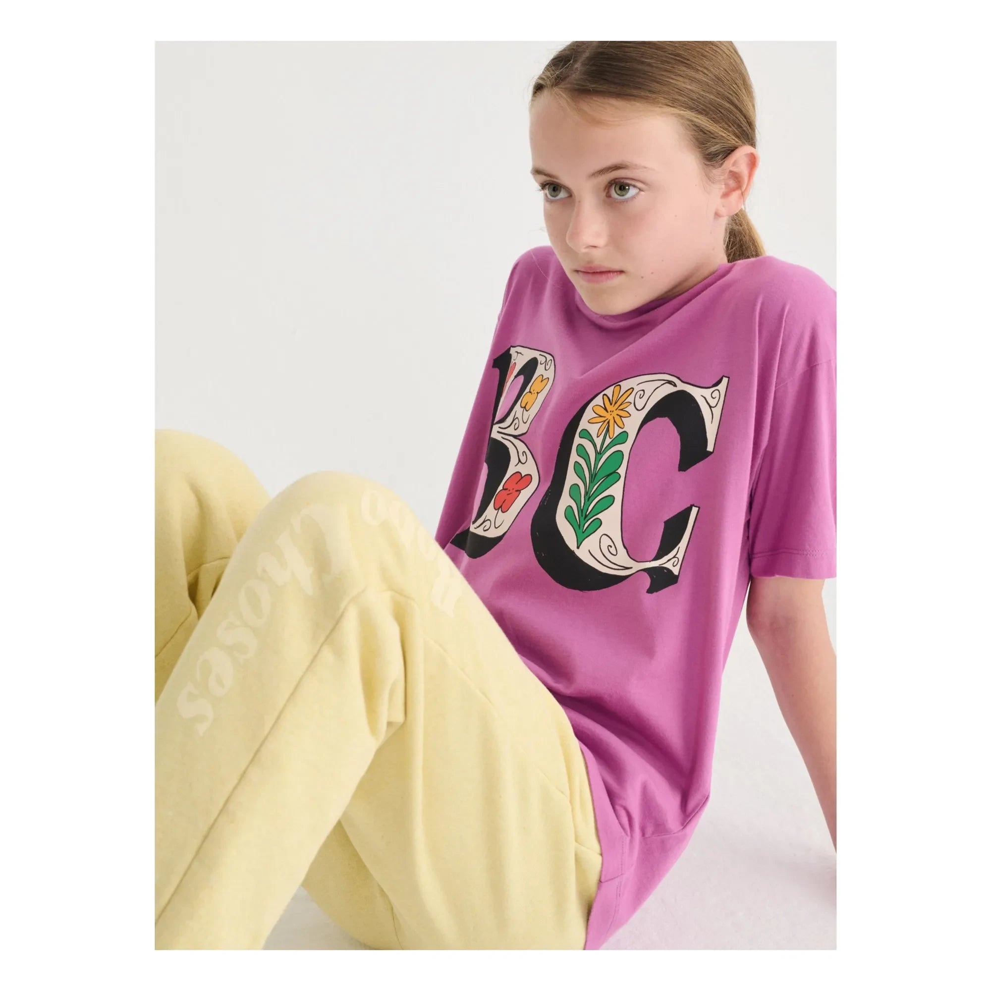 Bobo Choses - Camiseta de Algodón Orgánico BC | Morado