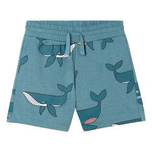 Stella McCartney Kids - Ballenas Cortas | Turquesa