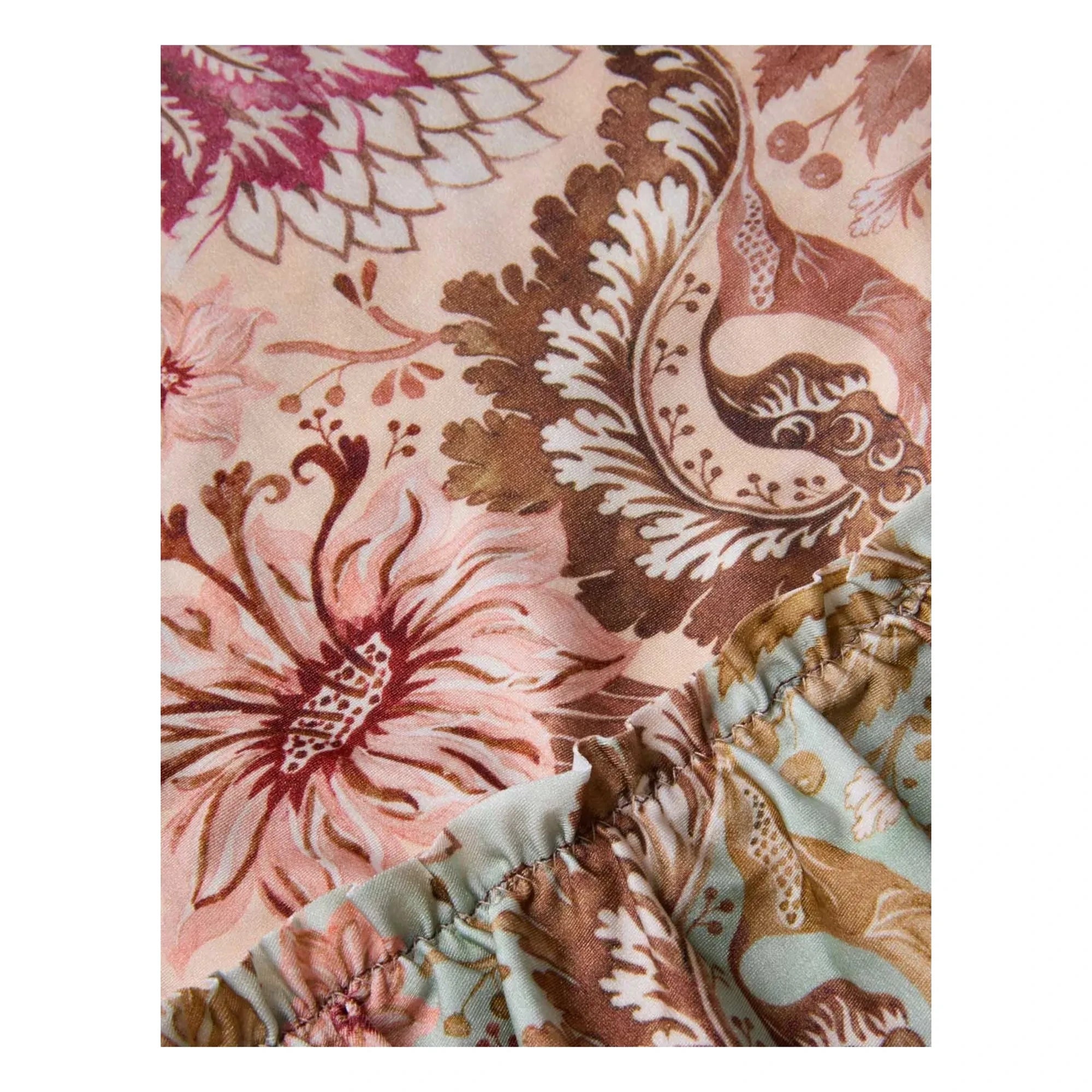 Zimmermann - Camiseta Daylight Bain Fleuri | Rosa Pálido