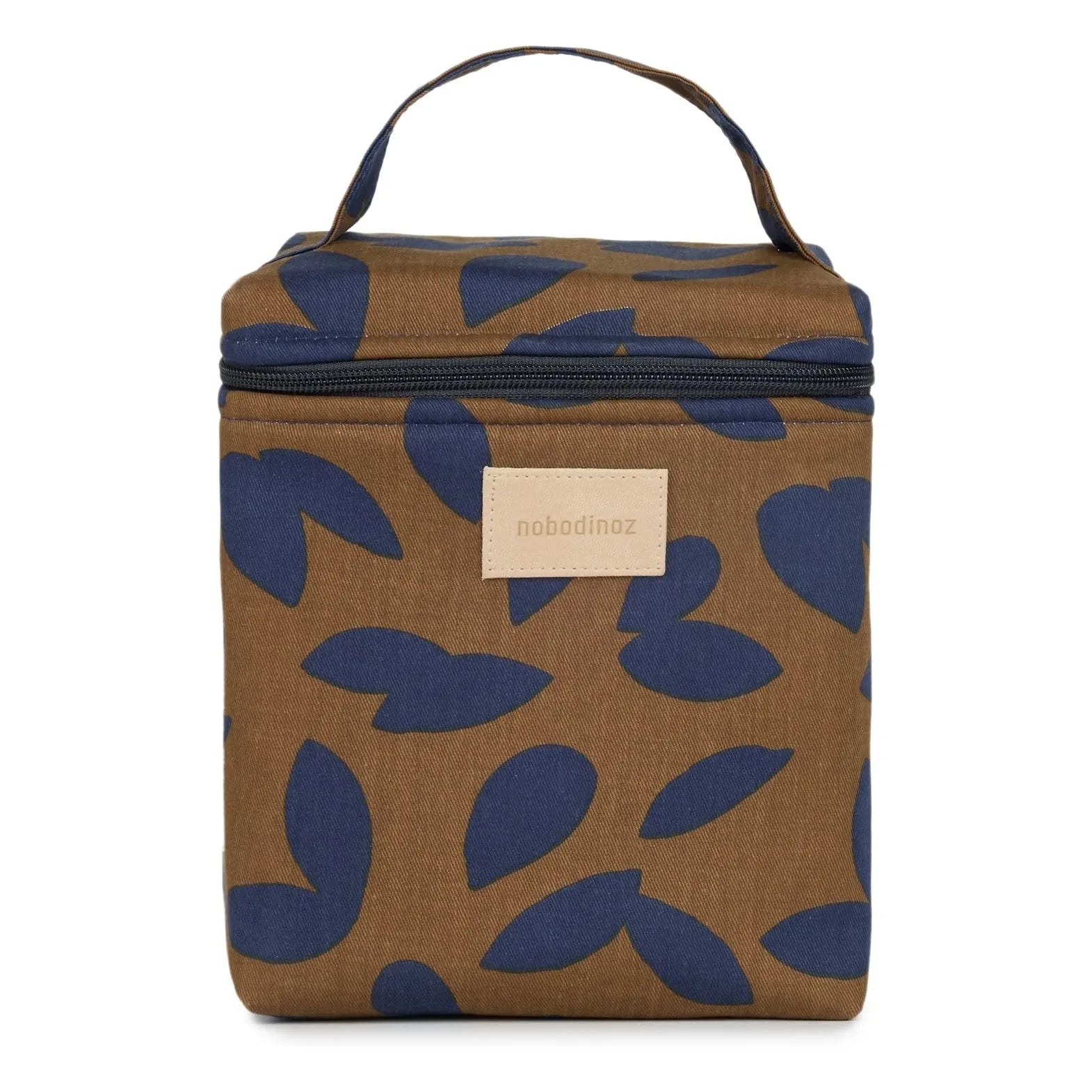 Nobodinoz - Bolsa Térmica Portameriendas Hojas de Hyde Park Azul | Azul