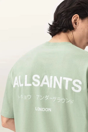Camiseta extragrande de algodón para hombre AllSaints