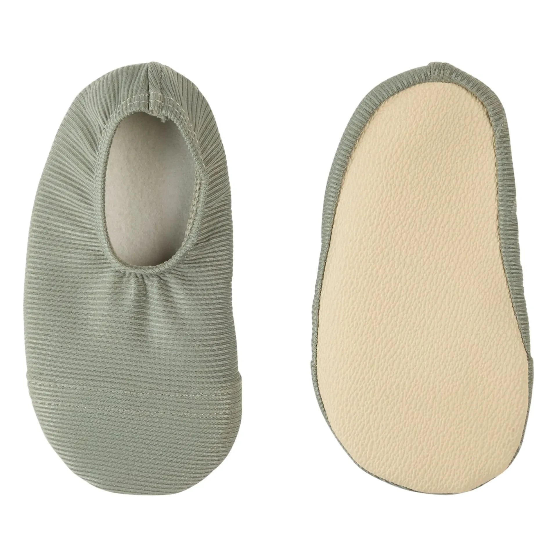Petit Lem - Zapatillas de agua con protección UV de fibra reciclada texturizada | Verde