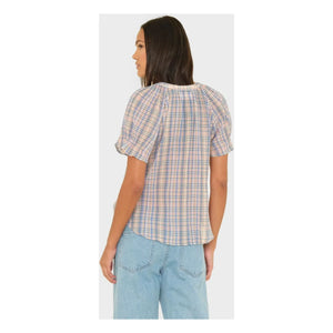 Xirena - Blusa de algodón Astryde | Azul