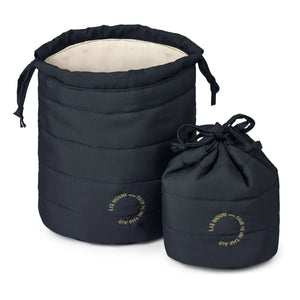 Liewood - Luan Bolsas de Almacenamiento - Set de 2 | Azul Marino