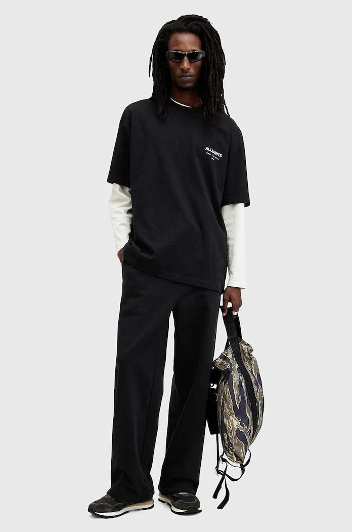 Camiseta extragrande de algodón para hombre AllSaints