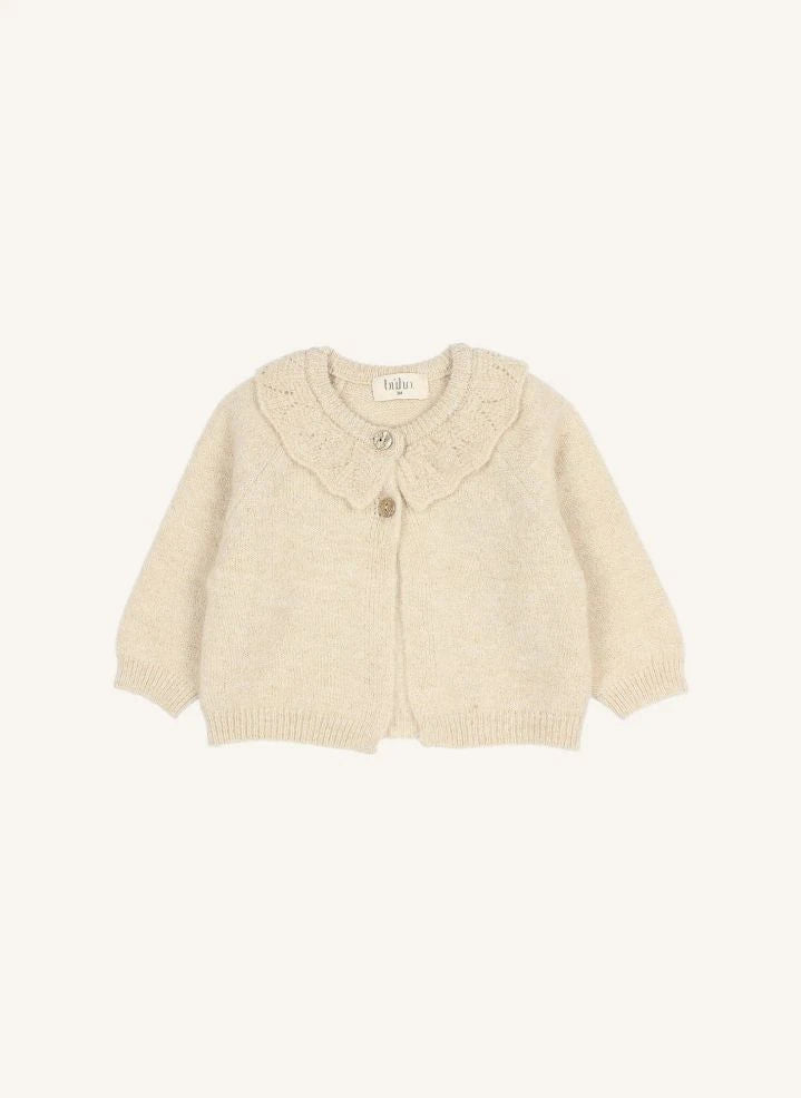 Búho - Lurex Hırka | Bej