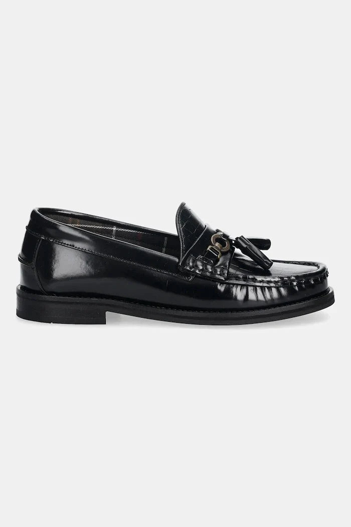 Mocasines Barbour Jen de cuero