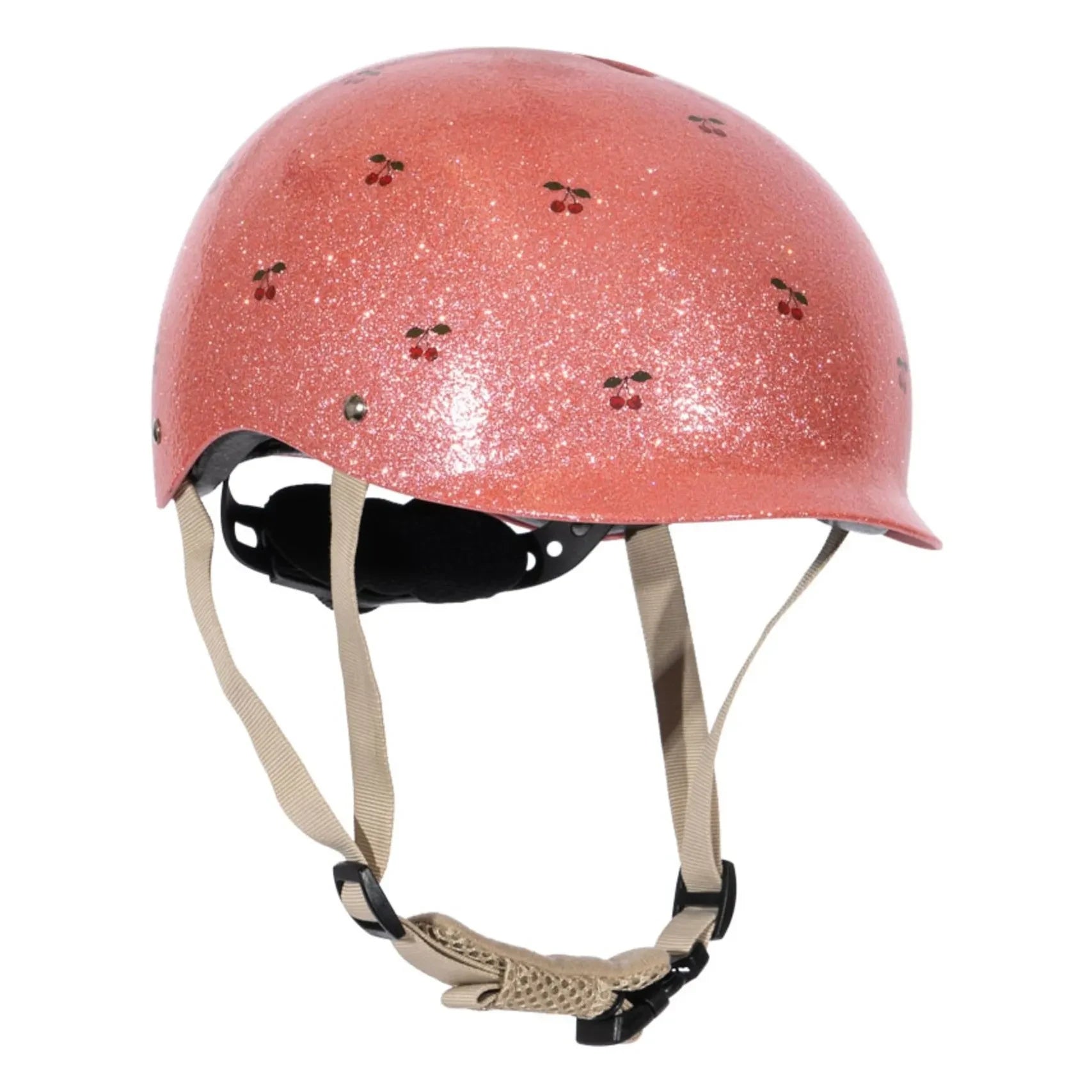 Konges Sløjd - Casco de bicicleta cereza brillante | Rosa