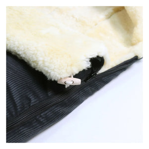 Kaiser - Filius Saco universal de piel de cordero | Negro