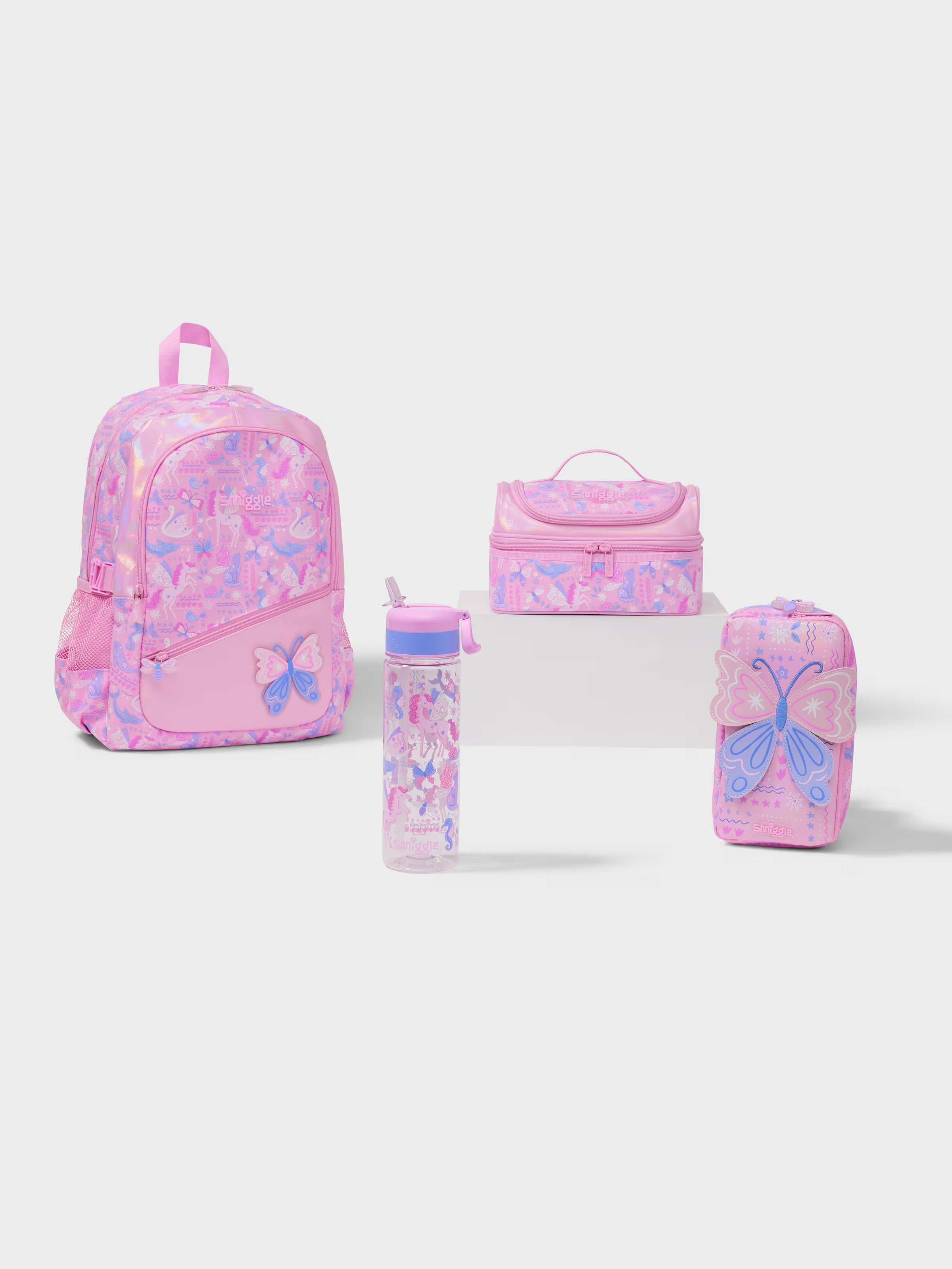 Smiggle - Realm 4'lü Okul Çanta Seti