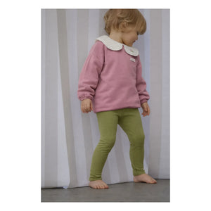 Lililotte - Sudadera Salomé de algodón orgánico | Rosa empolvado