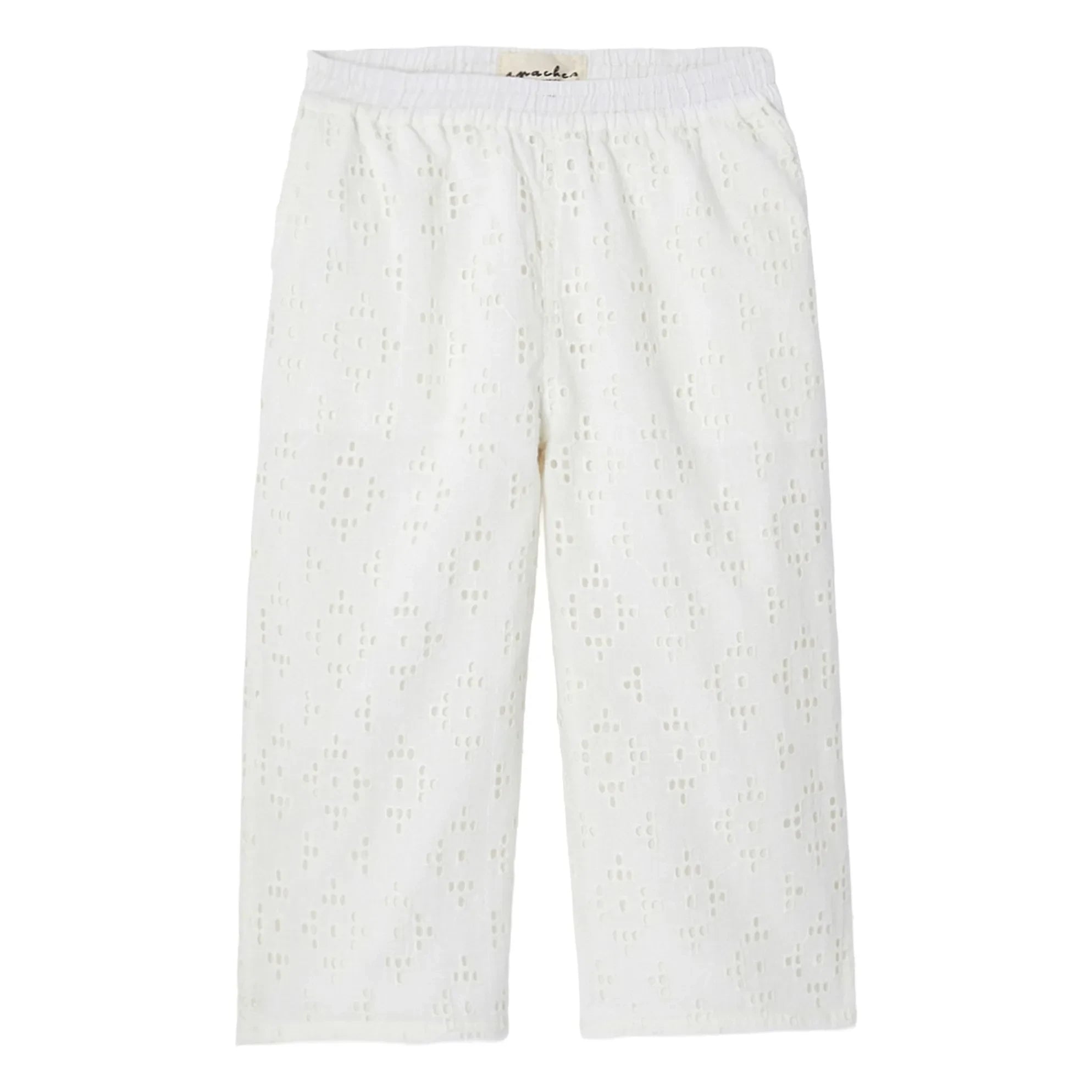 Apaches - Pantalón bordado hitam | Crema