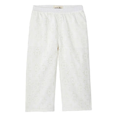 Apaches - Pantalón bordado hitam | Crema