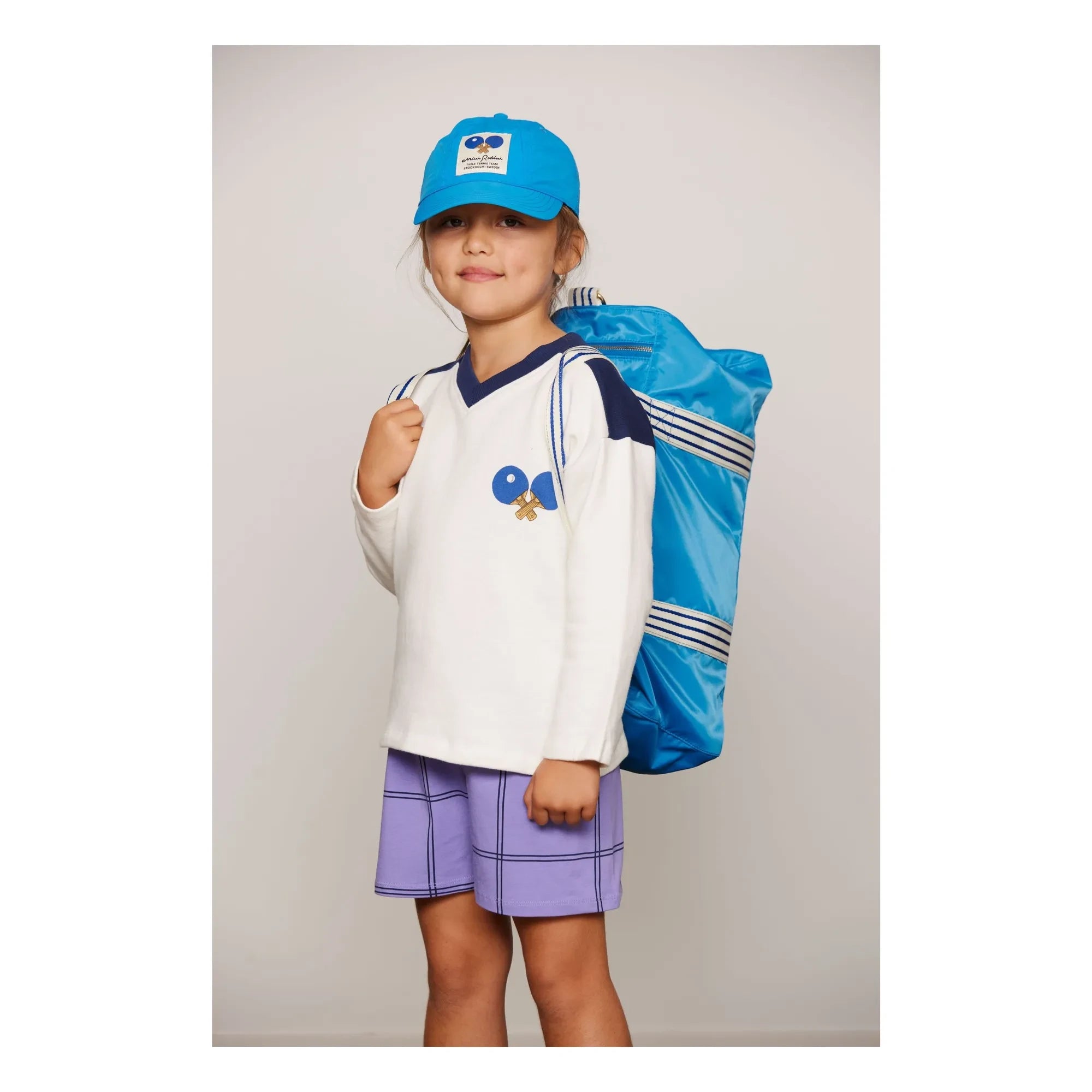 Mini Rodini - Gorra Ping Pong Fibra Reciclada | Azul