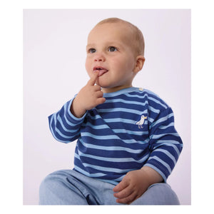 Petit Bateau - Camiseta Gaviota | Azul