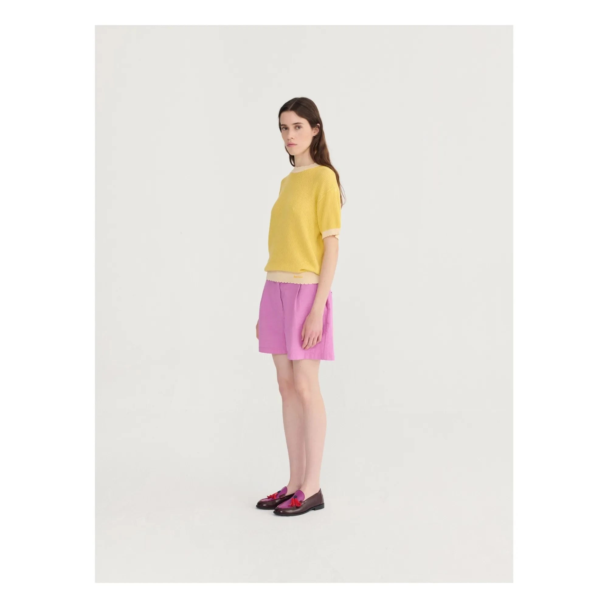 Bobo Choses - Jersey calado de algodón orgánico | Amarillo
