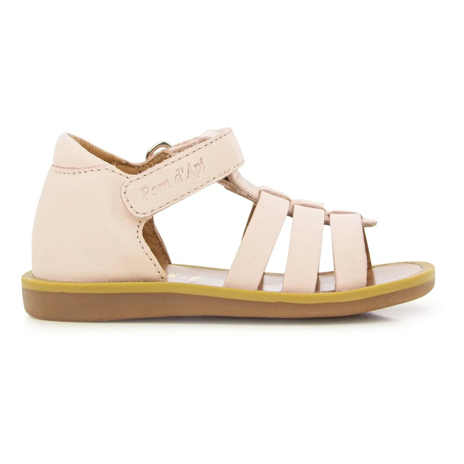 Pom d'Api - Sandalias Poppy con cordones | Rosa claro