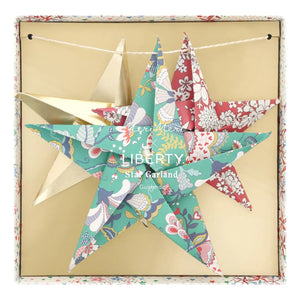 Meri Meri - Guirnalda de estrellas Liberty x Meri Meri