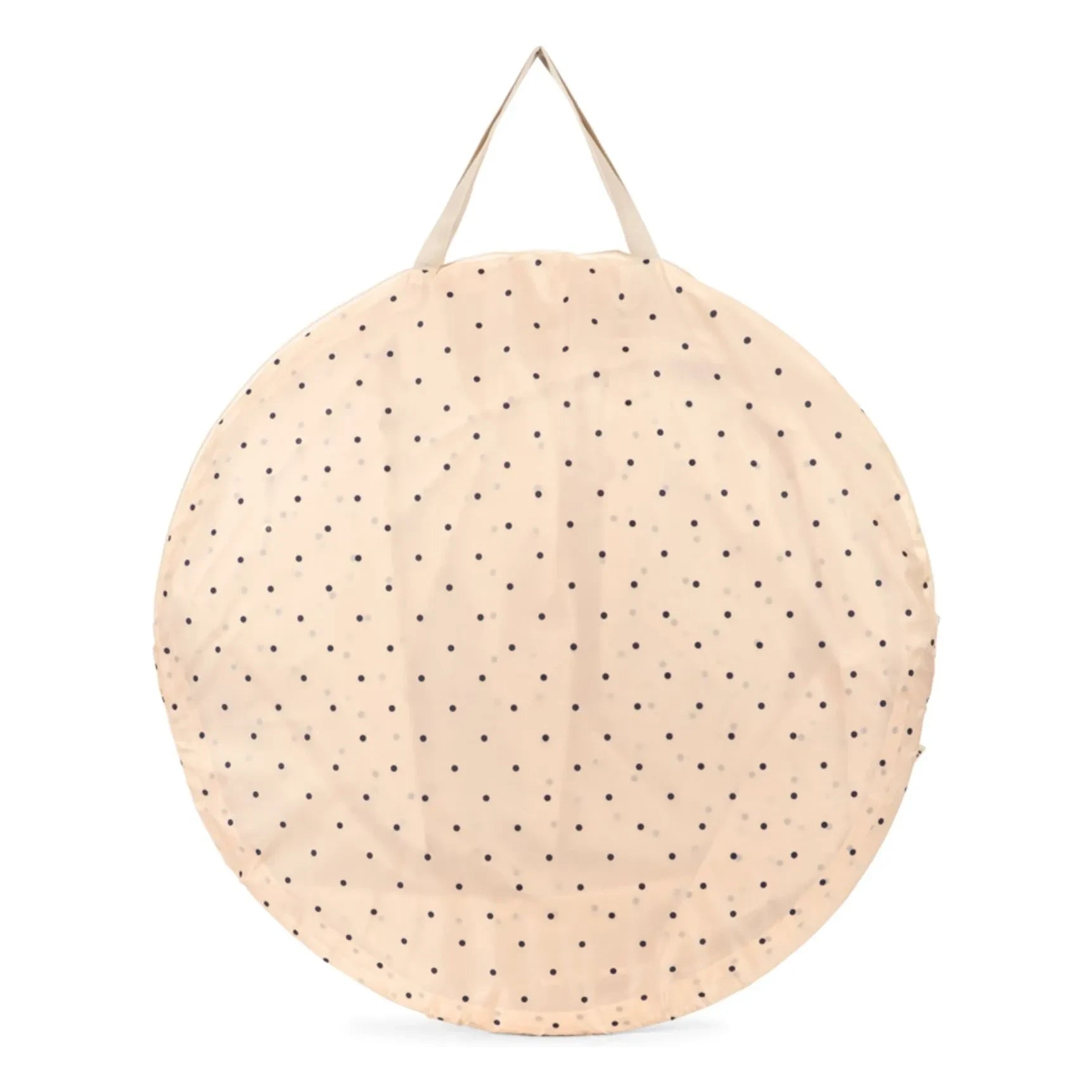 Konges Sløjd - Beige | Tienda de playa desplegable de puntos azul marino