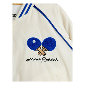 Mini Rodini - Chaqueta Ping Pong de Fibra Reciclada | Blanco