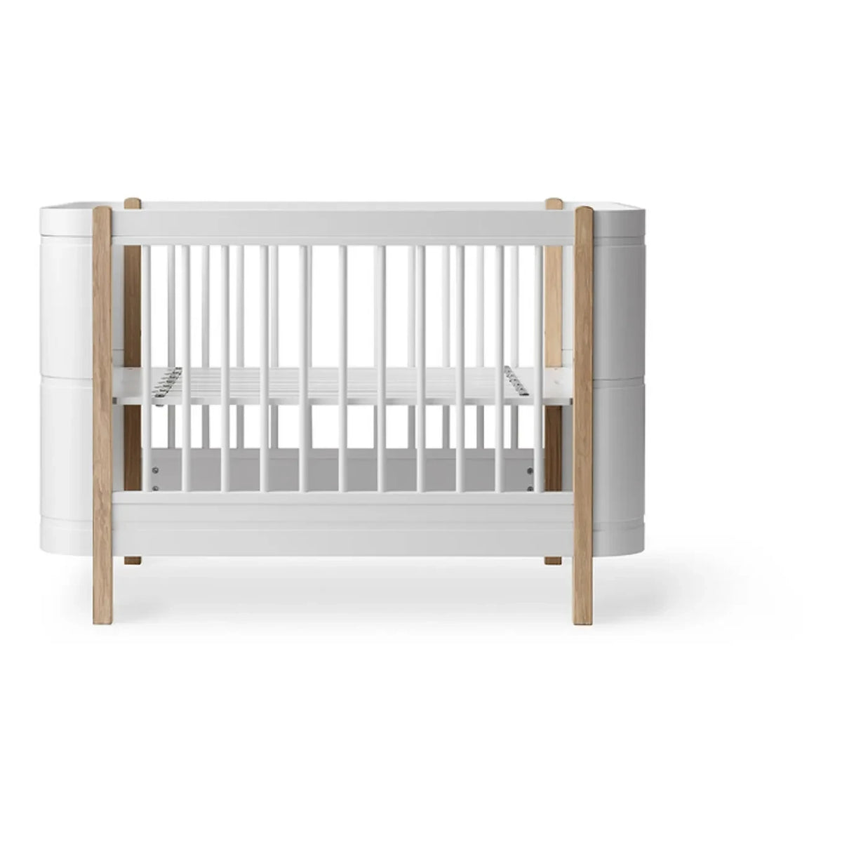 Oliver Furniture - Cuna Mini+ de madera de roble, kit junior no incluido