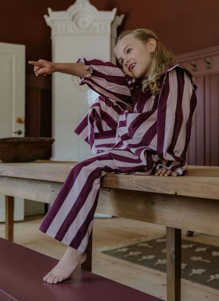 Fliink - Pantalones Dolly a Rayas | Rosa