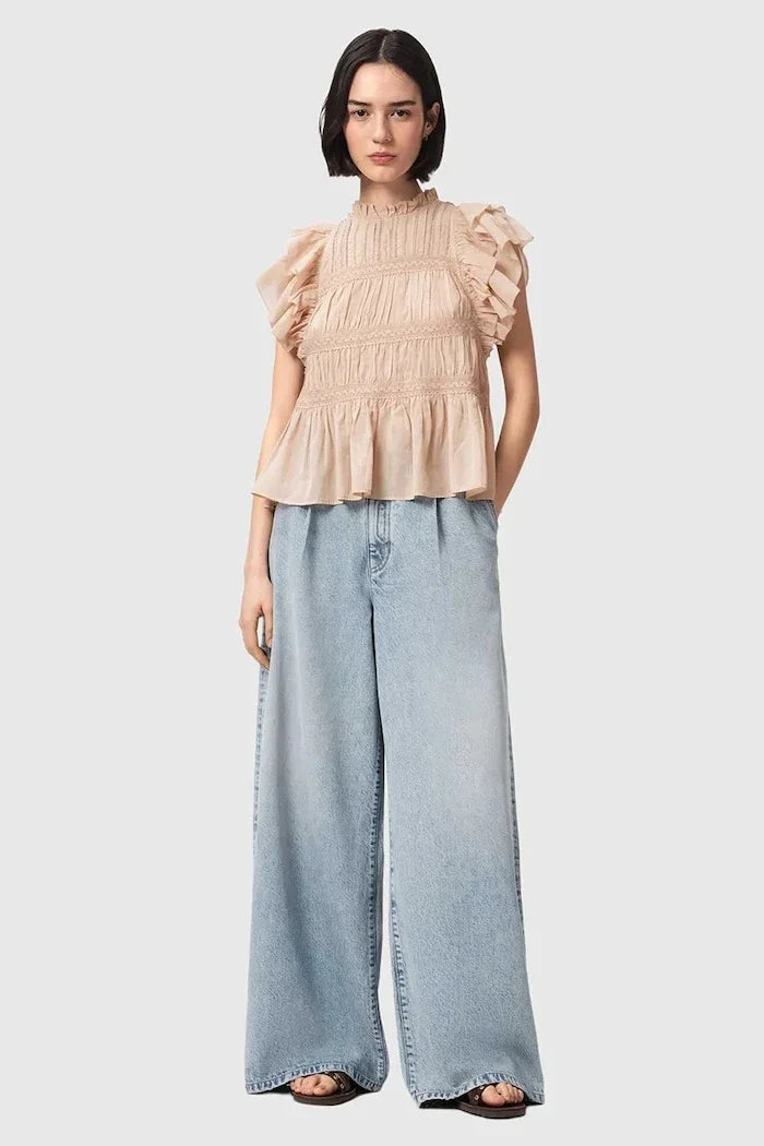 Vaqueros anchos AllSaints HAZE para mujer