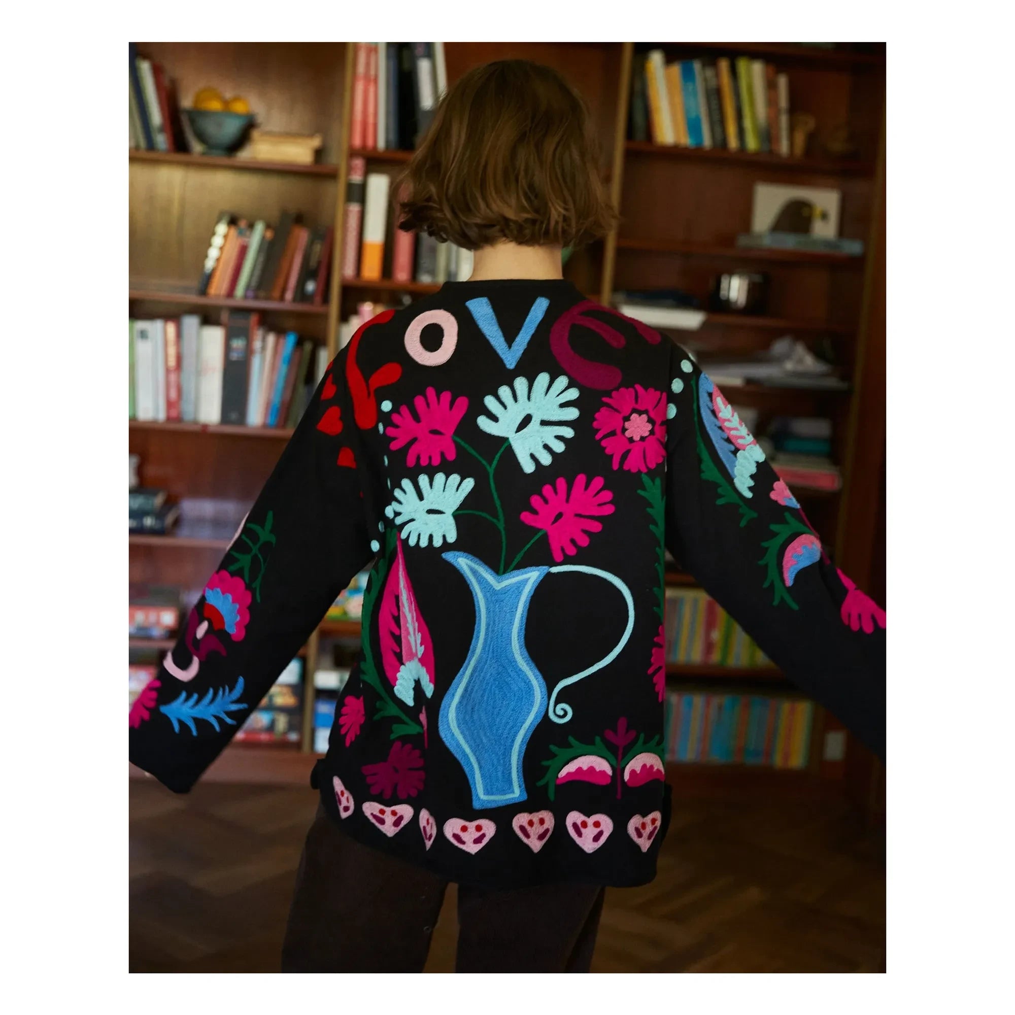 SISSEL EDELBO - Chaqueta Maggie Wild Child | Negro