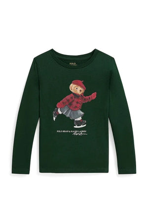 Blusa de manga larga Polo Ralph Lauren para niños
